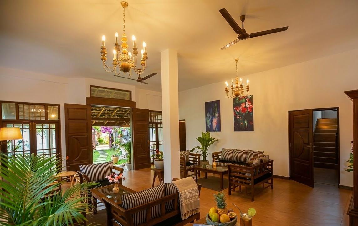 Shared lounge area
